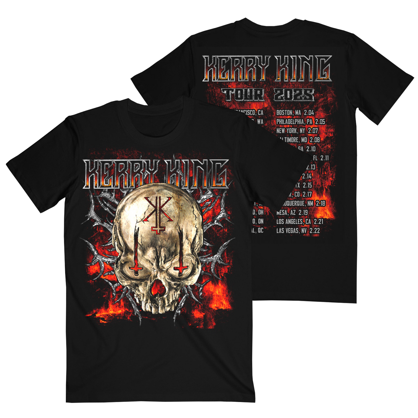 EYE CROSSES SKULL TEE