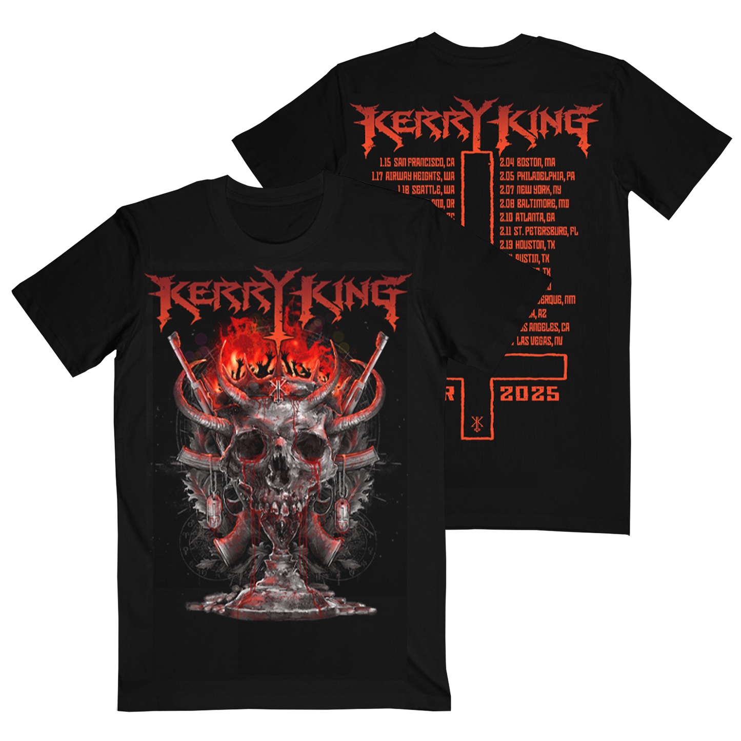 SKULL BLAST ITIN TEE