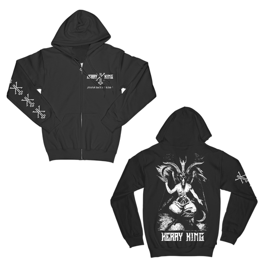 Baphomet Zip Hoodie