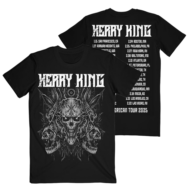 Multi Skull '25 ITIN Tee – Kerry King Multi Skull '25 ITIN Tee – Kerry King